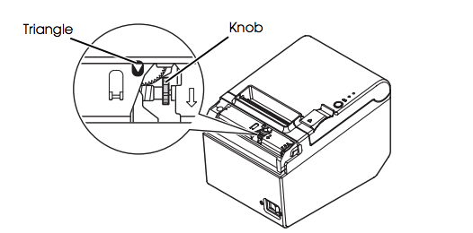 Clearing a Paper Jam on the Epson T-20II Thermal Receipt Printer – Focus  POS California