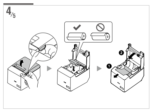 Clearing a Paper Jam on the Epson T-20II Thermal Receipt Printer – Focus  POS California